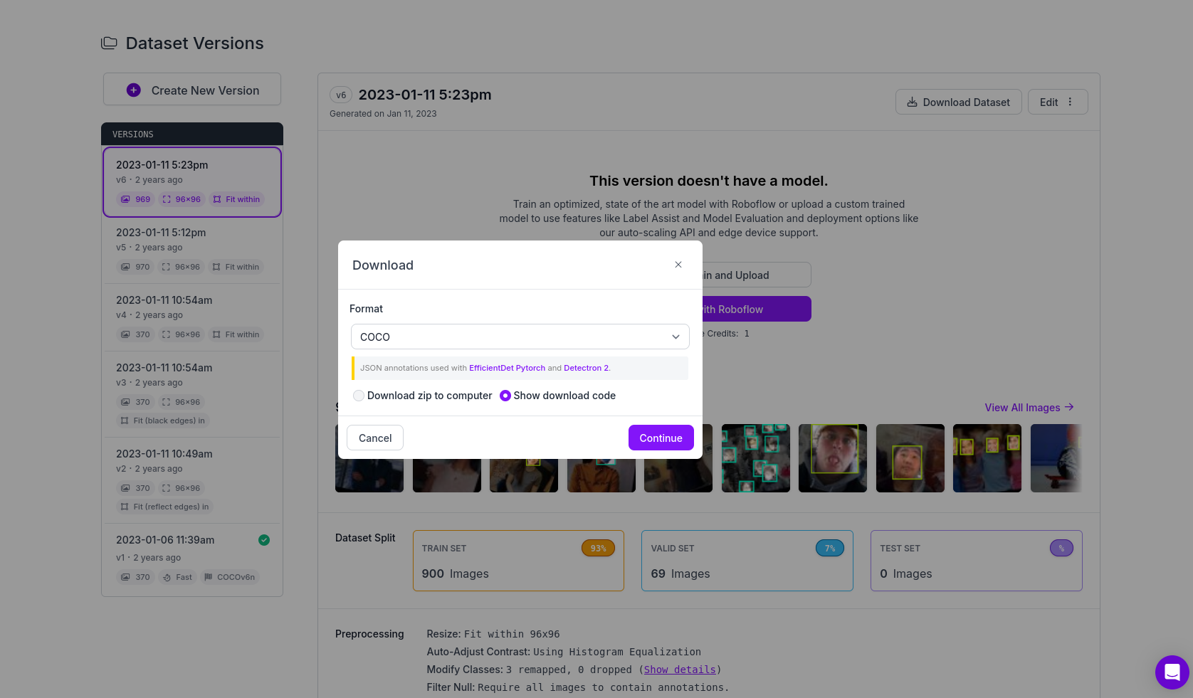 Roboflow Download Dataset